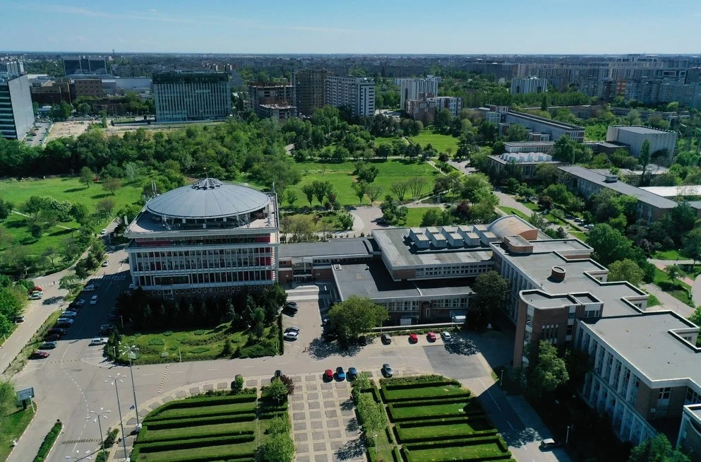 Campusul POLITEHNICA București, vedere aeriană